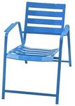 Chaise bleue de la Prom